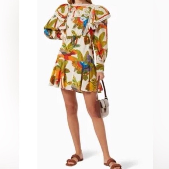 FARM Rio Multicolor Tropical Dress - Picture 7 of 7